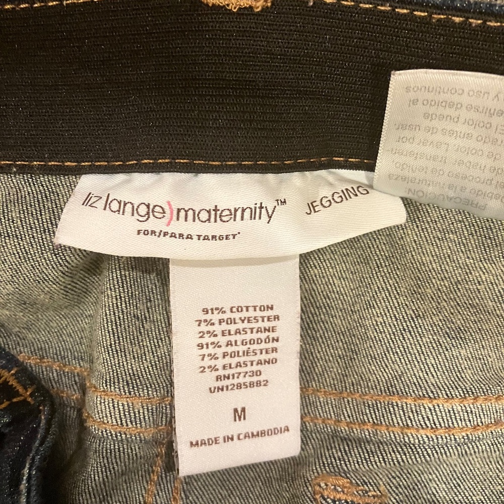 Liz Lange maternity jeggings